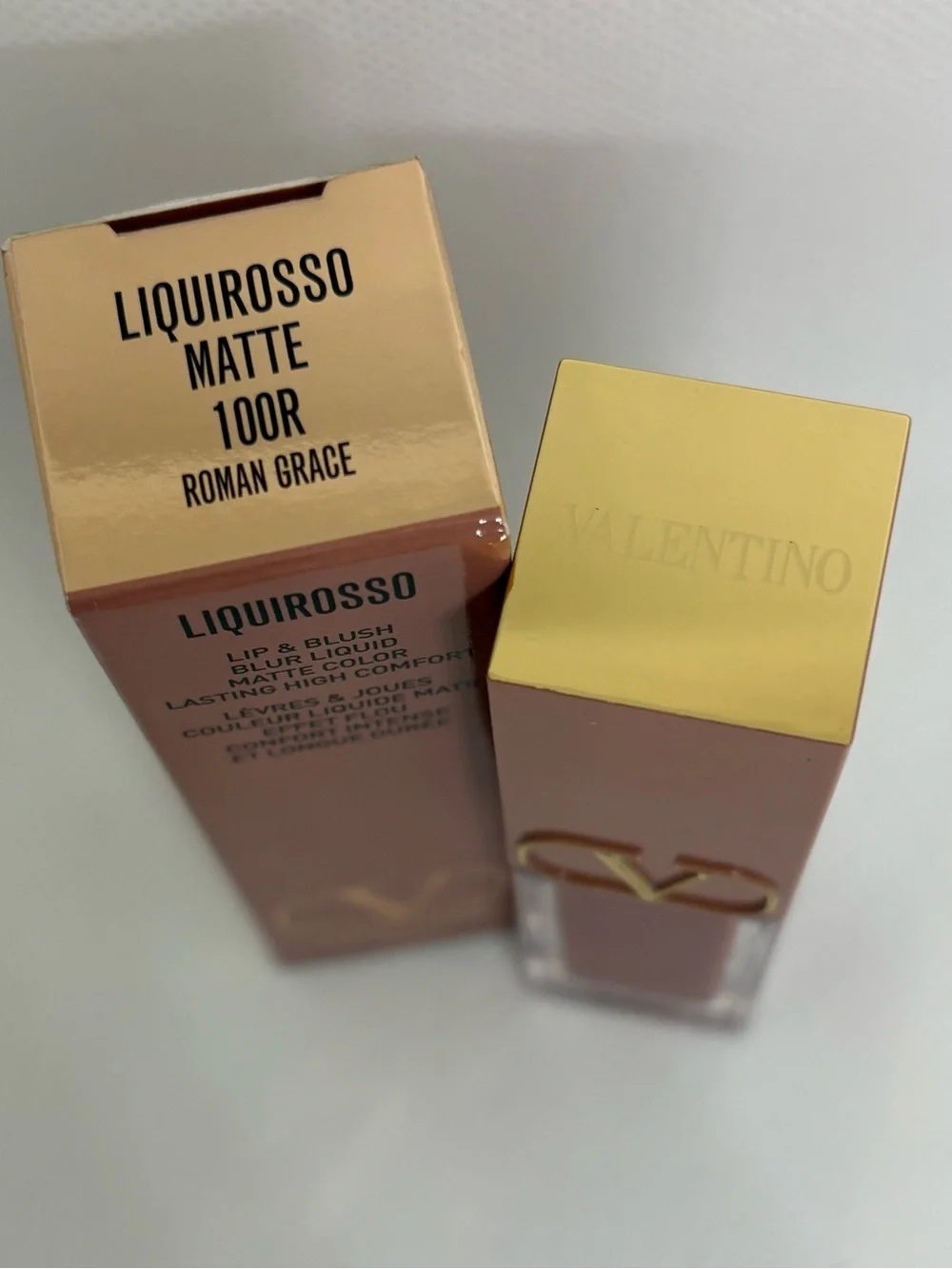 Valentino Liquoirosso Lip & Blush Matte Blur Liquid